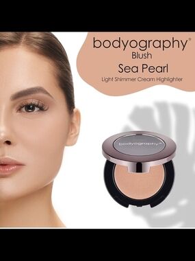 Bodyography Cream Blush (Highlighter) In Sea Pearl BNIB 0.10oz